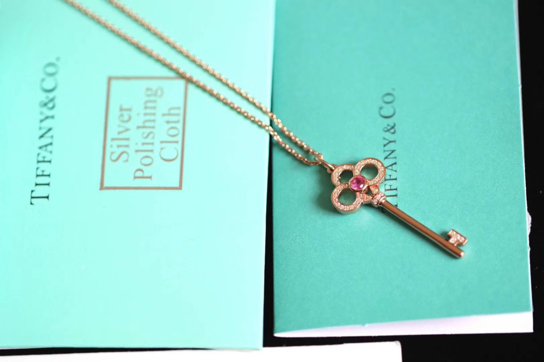 Tiffany & Co. Tiffany keys系列 520全球限量款 钥匙项链