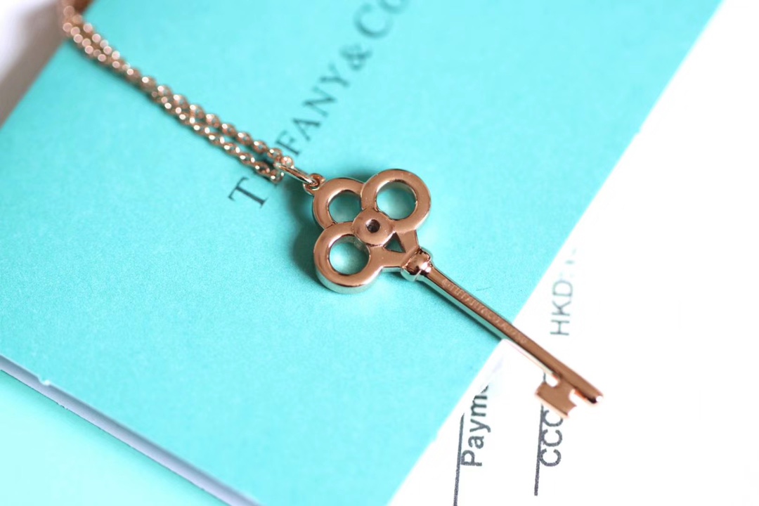 Tiffany & Co. Tiffany keys系列 520全球限量款 钥匙项链