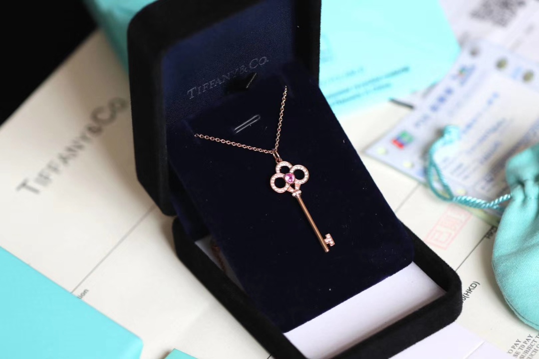 Tiffany & Co. Tiffany keys系列 520全球限量款 钥匙项链
