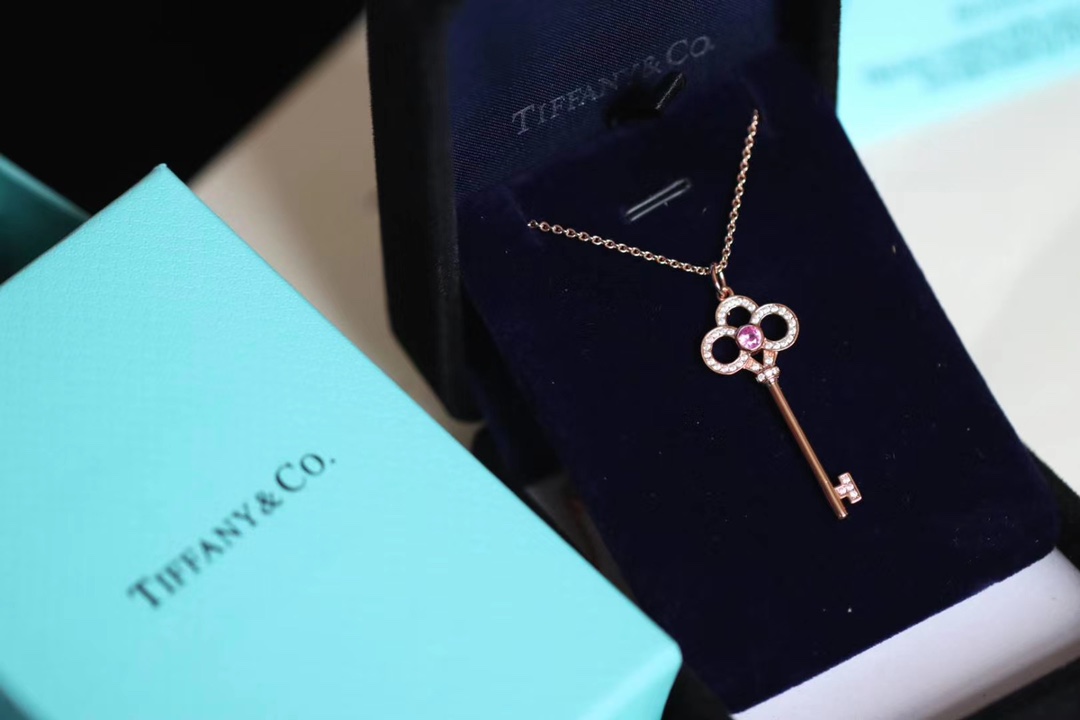 Tiffany & Co. Tiffany keys系列 520全球限量款 钥匙项链
