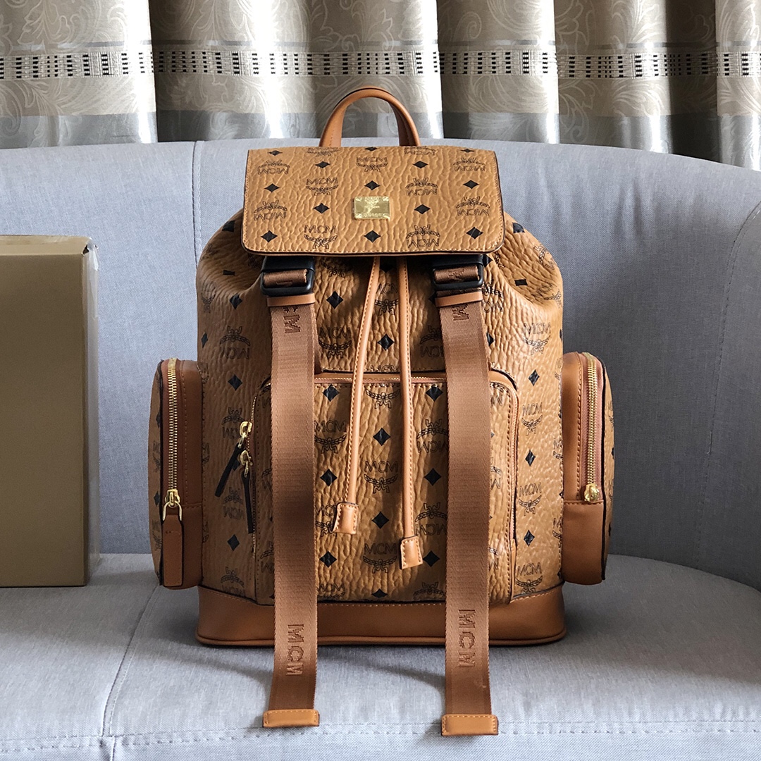 MCM 批430 ［MCM］Brandenburg双肩背包空间充裕 不仅使您全天拥有 造型