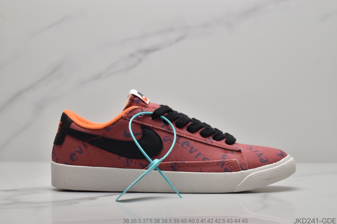 160 Nike Blazer Mid x Levi's Strauss 开拓者李维斯特牛仔 低帮百搭休闲运动板鞋 货号 KB6806-003