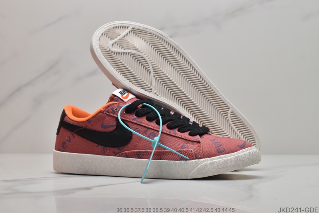 160 Nike Blazer Mid x Levi's Strauss 开拓者李维斯特牛仔 低帮百搭休闲运动板鞋 货号 KB6806-003