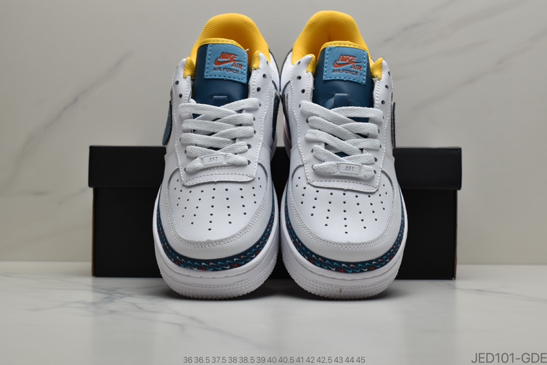 150 公司级耐克Nike Air Force 1 ’07 LV8 空军一号联名串标 货号：CD7339-100