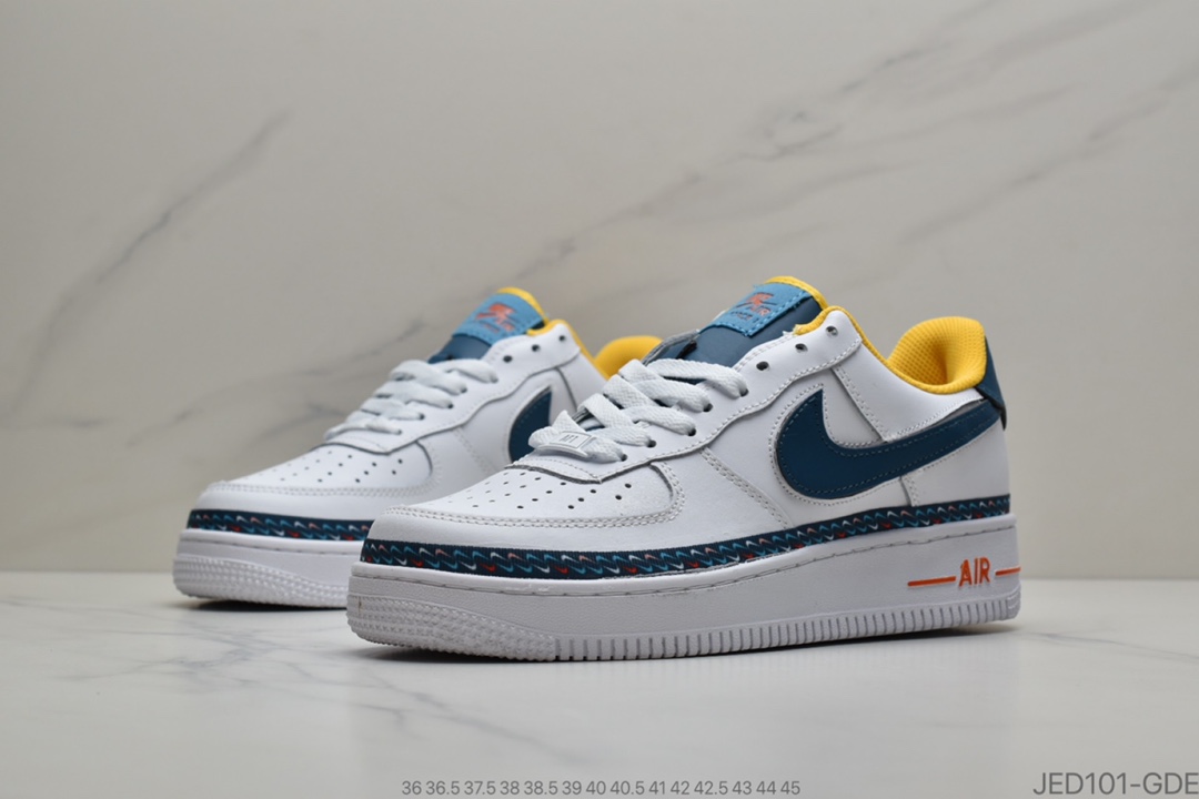 150 公司级耐克Nike Air Force 1 ’07 LV8 空军一号联名串标 货号：CD7339-100