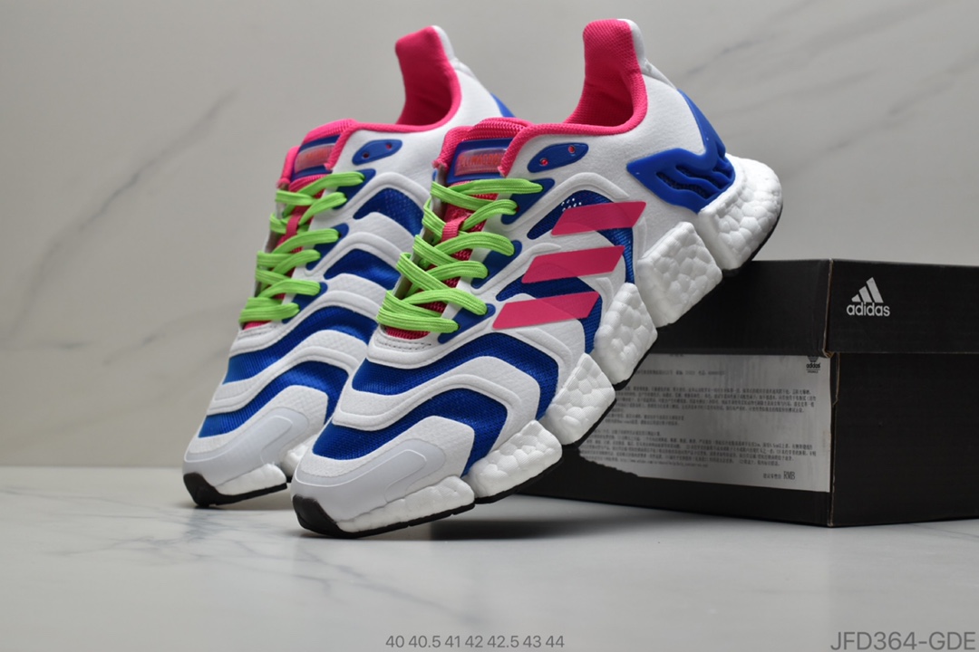 170 公司级 阿迪达斯adidas Climacool 清风跑鞋凭借全方位透气设计货号:FX7842