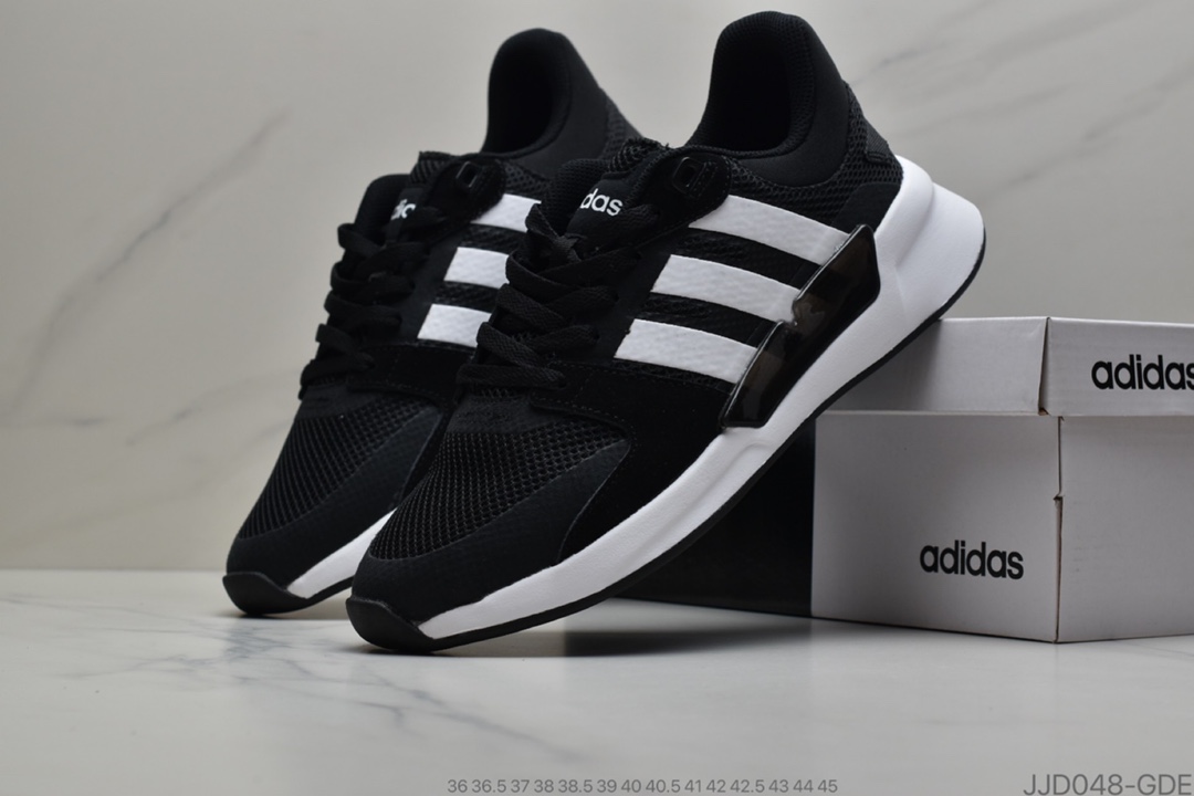130 阿迪达斯Adidas Swift Run J 新款运动鞋 轻便跑步休闲鞋 货号:EH3418