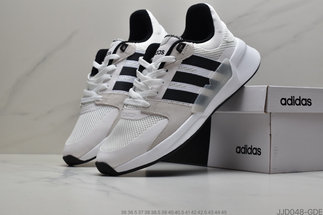 130 阿迪达斯Adidas Swift Run J 新款运动鞋 轻便跑步休闲鞋 货号:EH3418