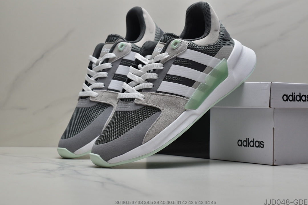 130 阿迪达斯Adidas Swift Run J 新款运动鞋 轻便跑步休闲鞋 货号:EH3418