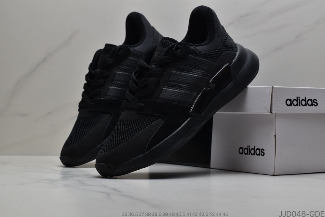 130 阿迪达斯Adidas Swift Run J 新款运动鞋 轻便跑步休闲鞋 货号:EH3418