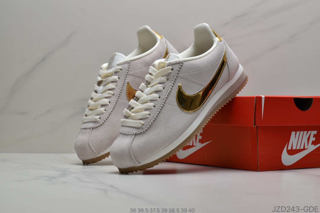 140 公司级耐克Nike Classic Cortez 经典复古阿甘百搭慢跑  货号：902856 204
