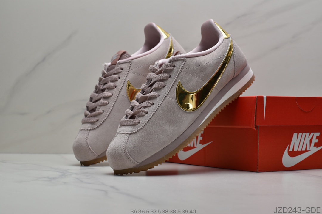 140 公司级耐克Nike Classic Cortez 经典复古阿甘百搭慢跑  货号：902856 204