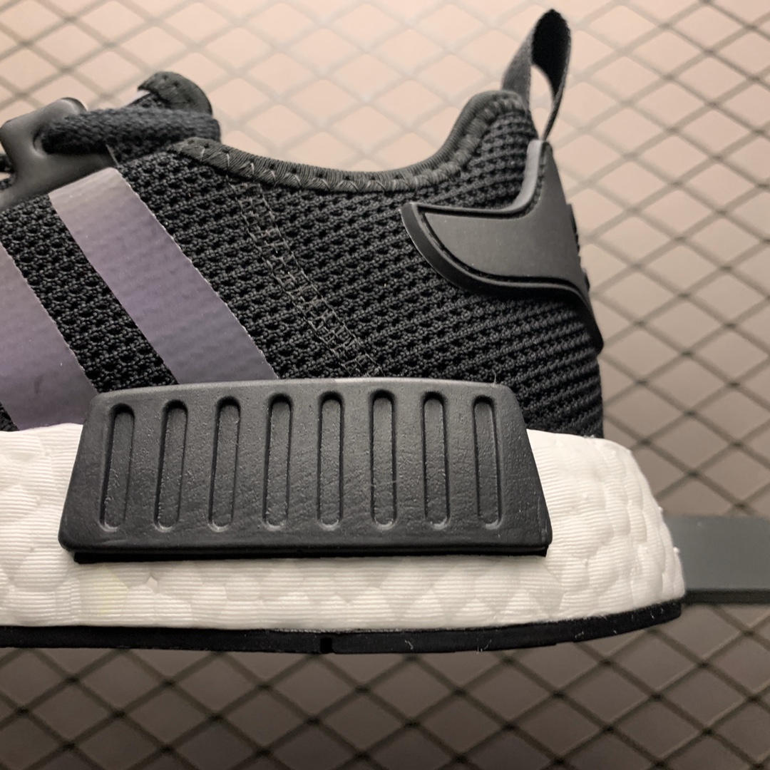 210 Adidas 阿迪达斯 NMD Boost 爆米花超弹中底 FV8152 针织网面休闲跑步鞋