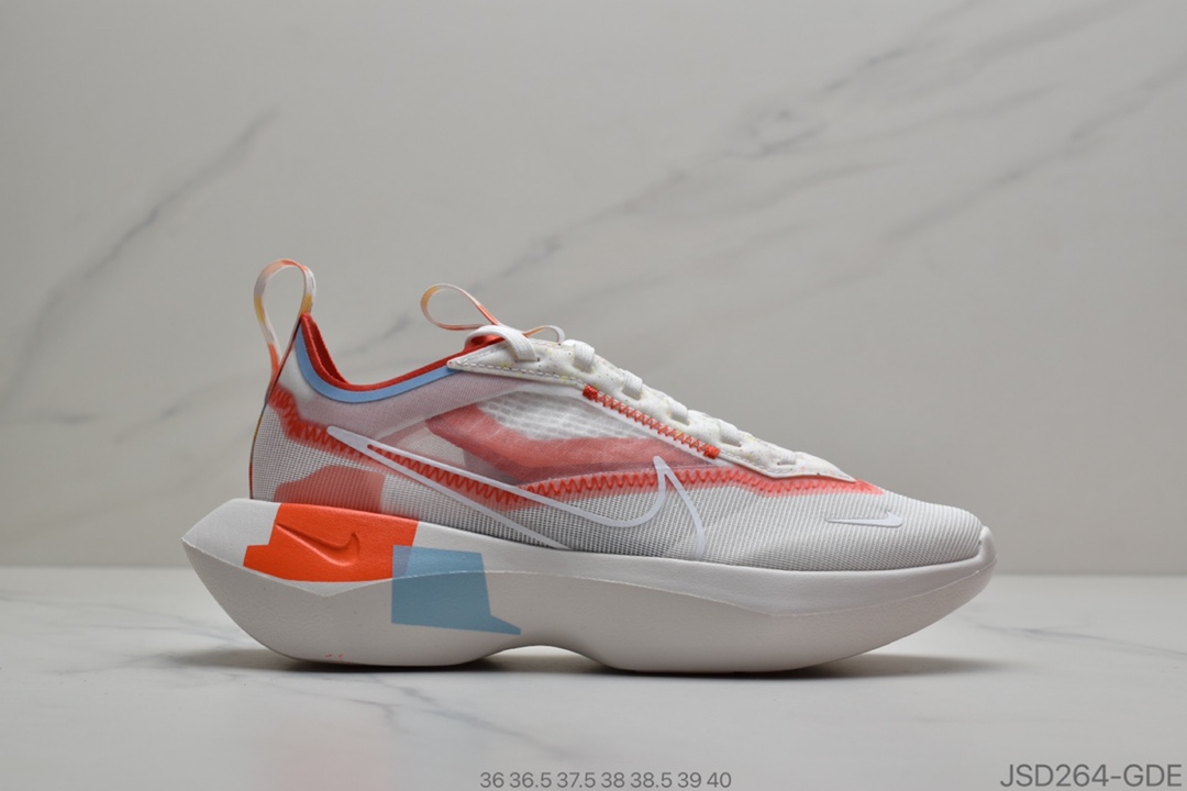 200 小红书爆款来袭2020ss全新耐克NIKE Wmns Vista Lite“white/Orango”维斯塔轻量化蝉翼系列老爹风增高厚底女子休闲运动鞋CJ1649-001-100