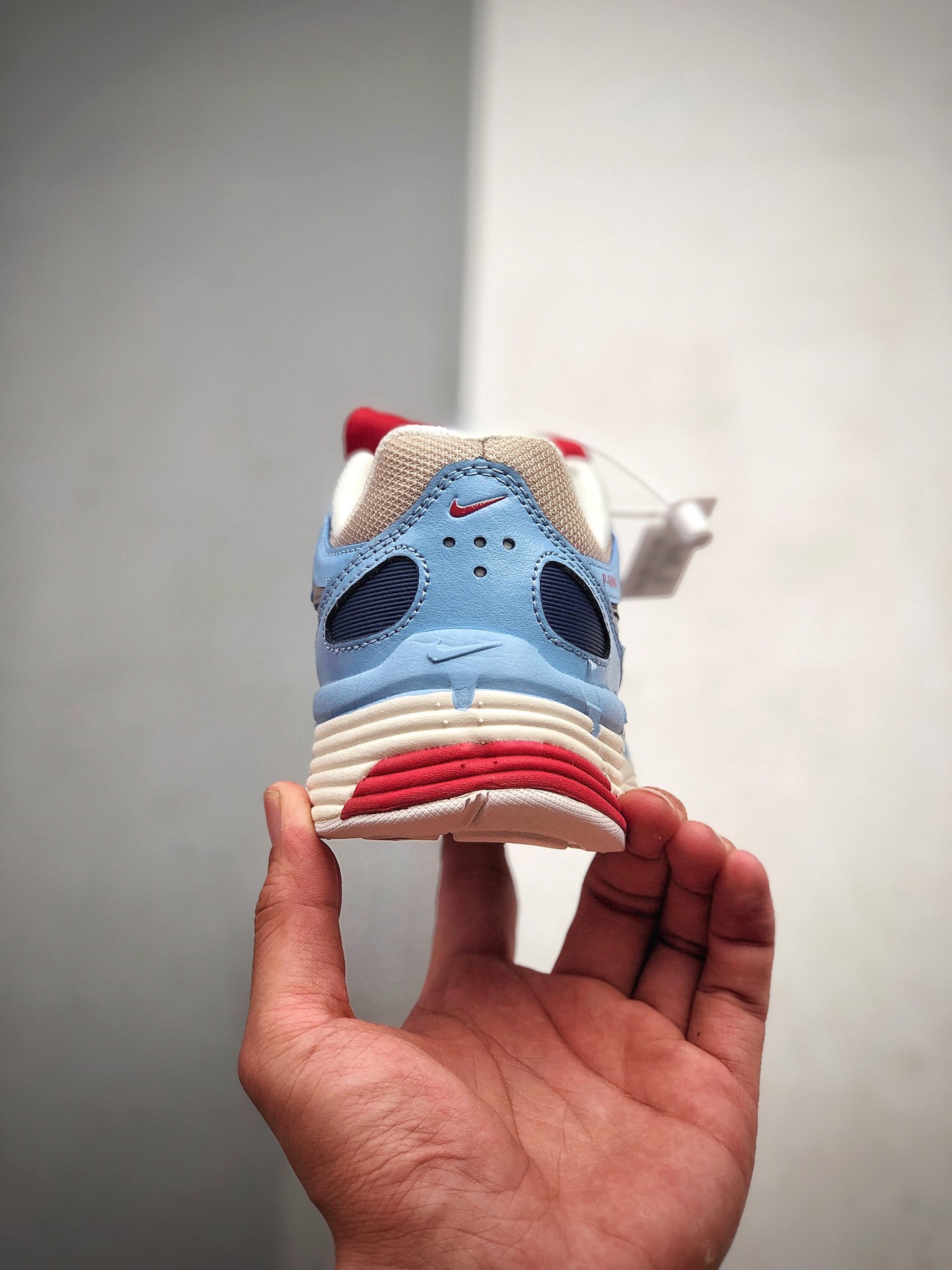 210 耐克Nike P-6000 CNPT”Sail/Teal/Desert Sand”系列复古老爹风休闲运动舒适跑鞋“ 货号：CK2961-131