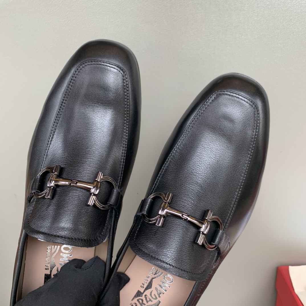 菲拉格慕 Ferragamo 经典高奢皮鞋鞋履高跟鞋 #A3EC8664 4