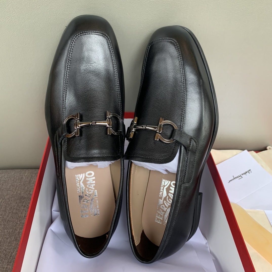 菲拉格慕 Ferragamo 经典高奢皮鞋鞋履高跟鞋 #A3EC8664 8