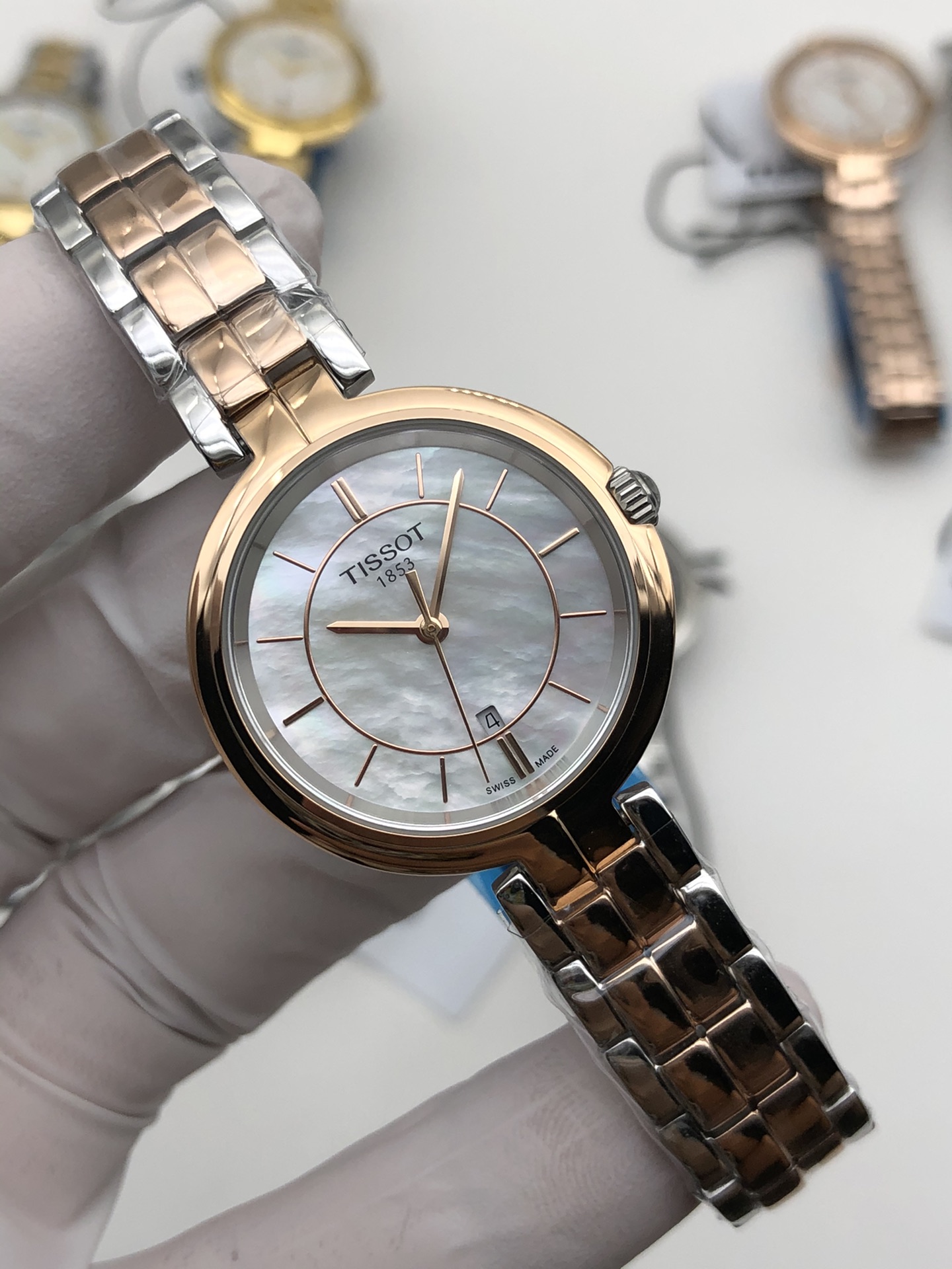 天梭弗拉明戈系列石英腕表