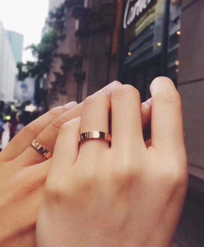 Cartier 卡地亚戒指 上手效果参考