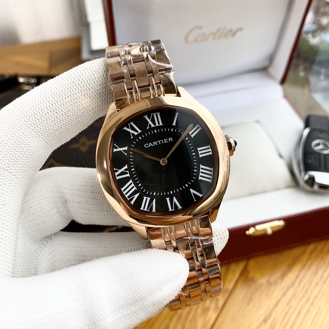卡地亚-Cartler 男士全自動機械腕表 316精鋼製
