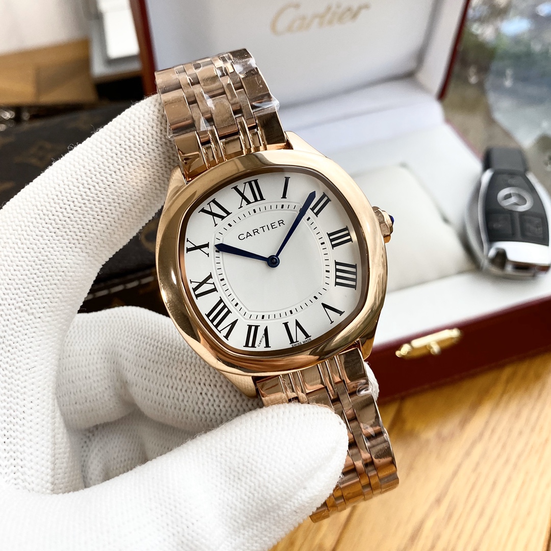 卡地亚-Cartler 男士全自動機械腕表 316精鋼製