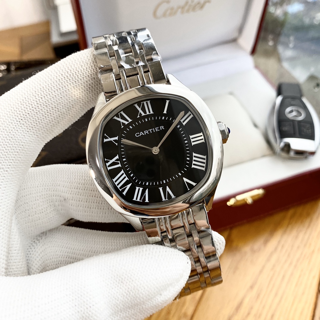 卡地亚-Cartler 男士全自動機械腕表 316精鋼製