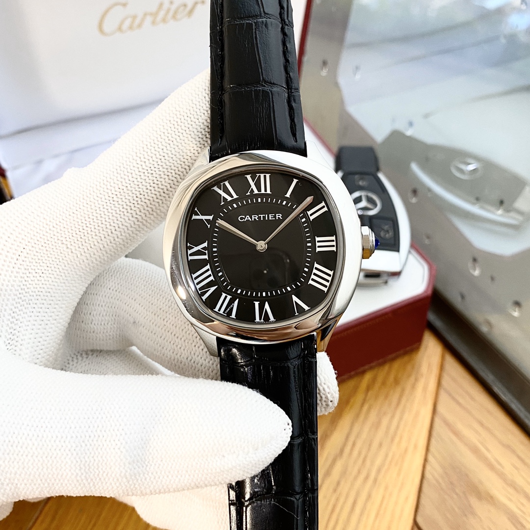 Cartler 男性用自動機械腕時計 316精鋼製 42mm