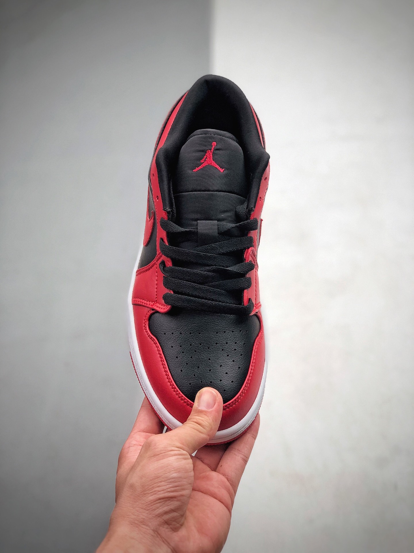210 公司级Air Jordan 1 Low”Spruce Aura”AJ1乔一丹代低头帮层经典复古文休化闲运篮动球鞋 黑红禁穿  货号：553558-606