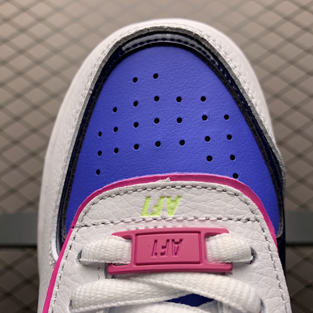 240 Nike Air Force 1 Shadow 解构系列空军一号低帮运动休闲板鞋 CJ1641-100