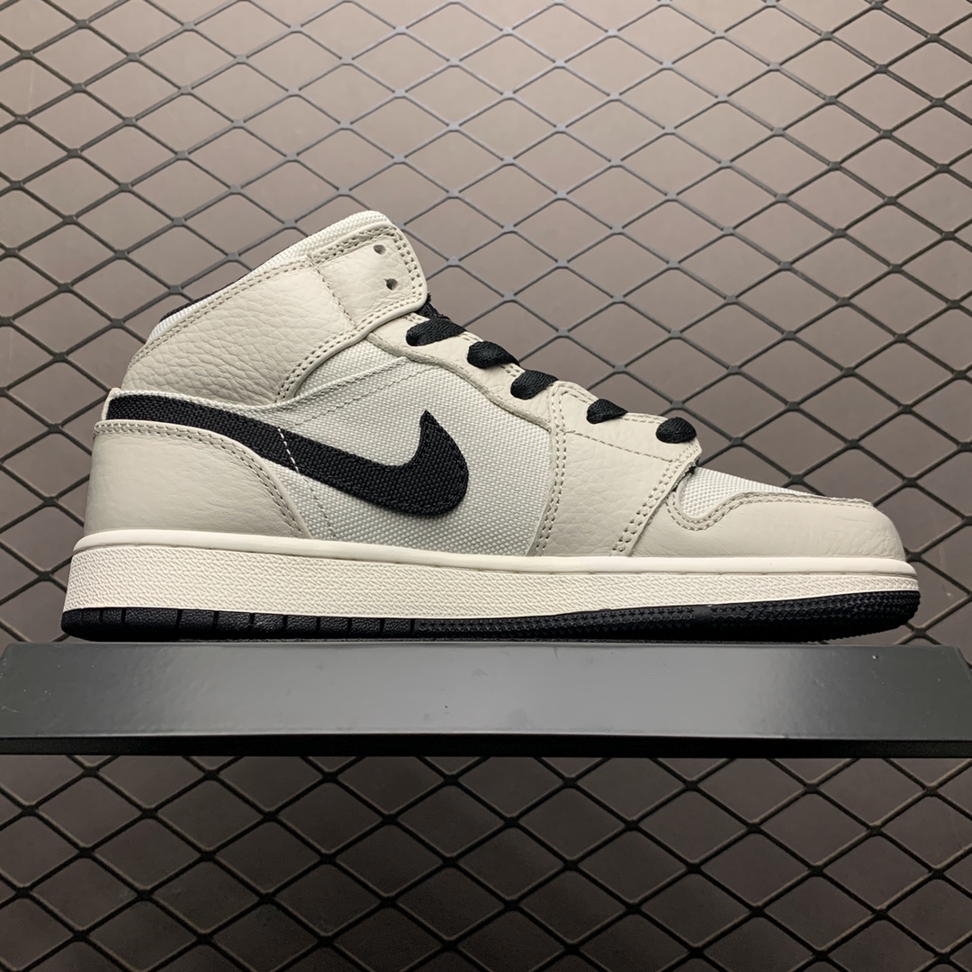 240 Air Jordan 1 Mid AJ1乔1中帮中性文化篮球鞋 852542-002