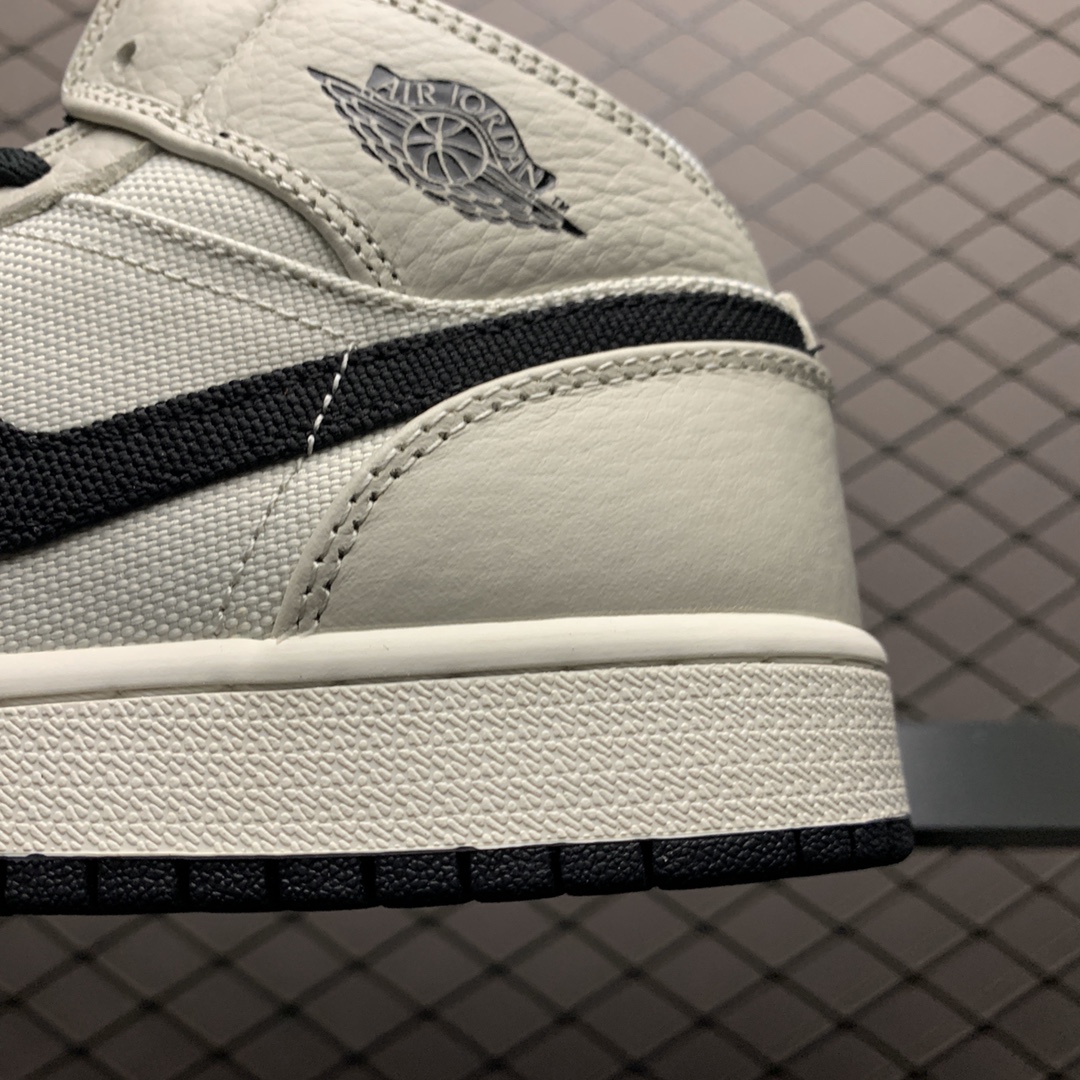 240 Air Jordan 1 Mid AJ1乔1中帮中性文化篮球鞋 852542-002