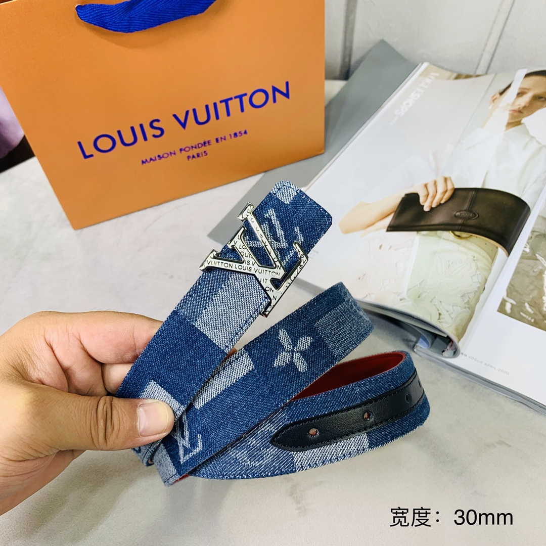 Louis Vuitton Belts Gold Women