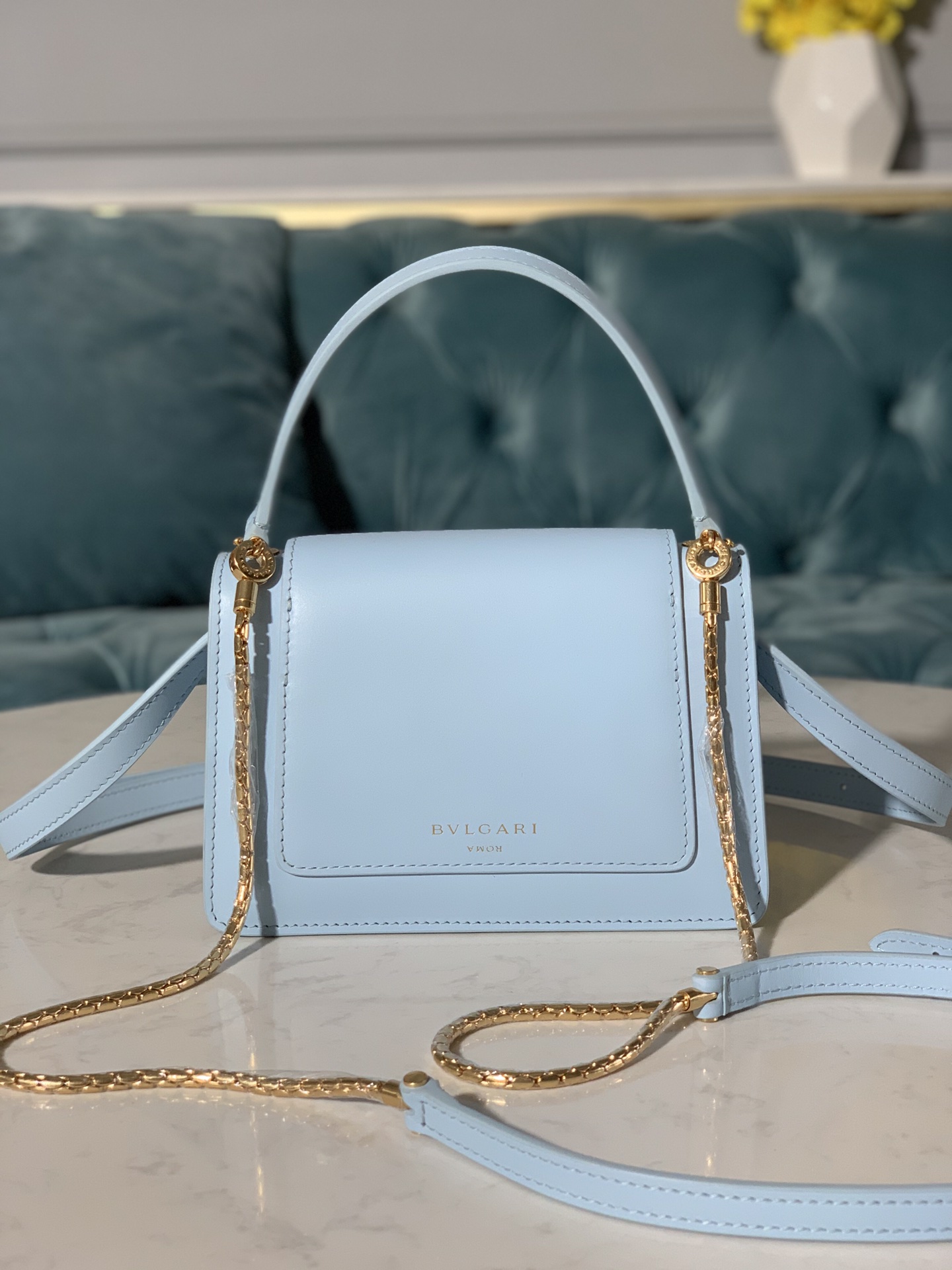 Alexander Wang X BVLGARI合作限量款意大利小牛皮手提包288737