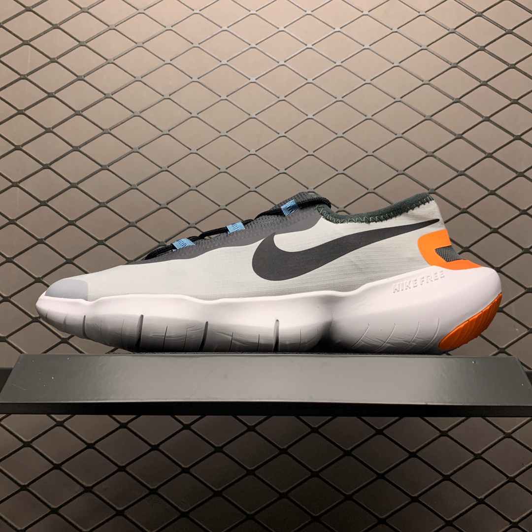 160  Nike Free RN 5.0 2020 赤足 超轻透气缓震跑步鞋 CI9921-400