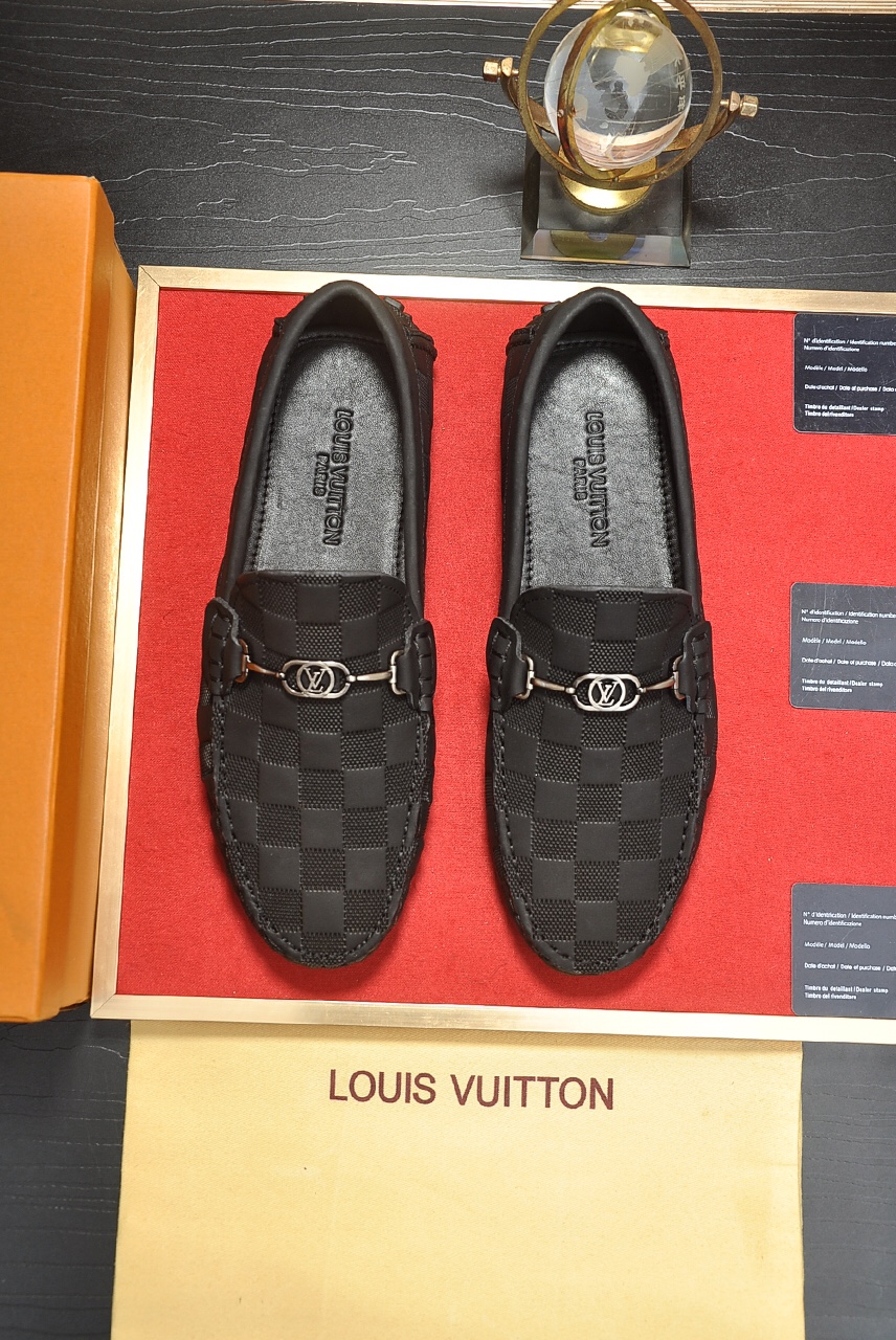 How quality
 Louis Vuitton Shoes Moccasin Cowhide