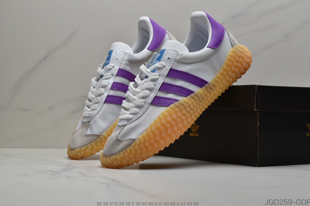 180 公司级 阿迪达斯/Adidas Kamanda 小Yeezy 生胶刺头底 秀气大方的鞋型 气质修身。 货号：G27825