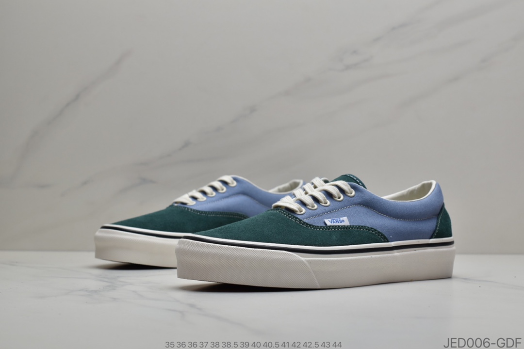 150 公司级范斯VANS 安纳海姆ERA低帮拼色 男女帆布滑板鞋