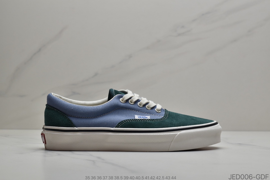 150 公司级范斯VANS 安纳海姆ERA低帮拼色 男女帆布滑板鞋