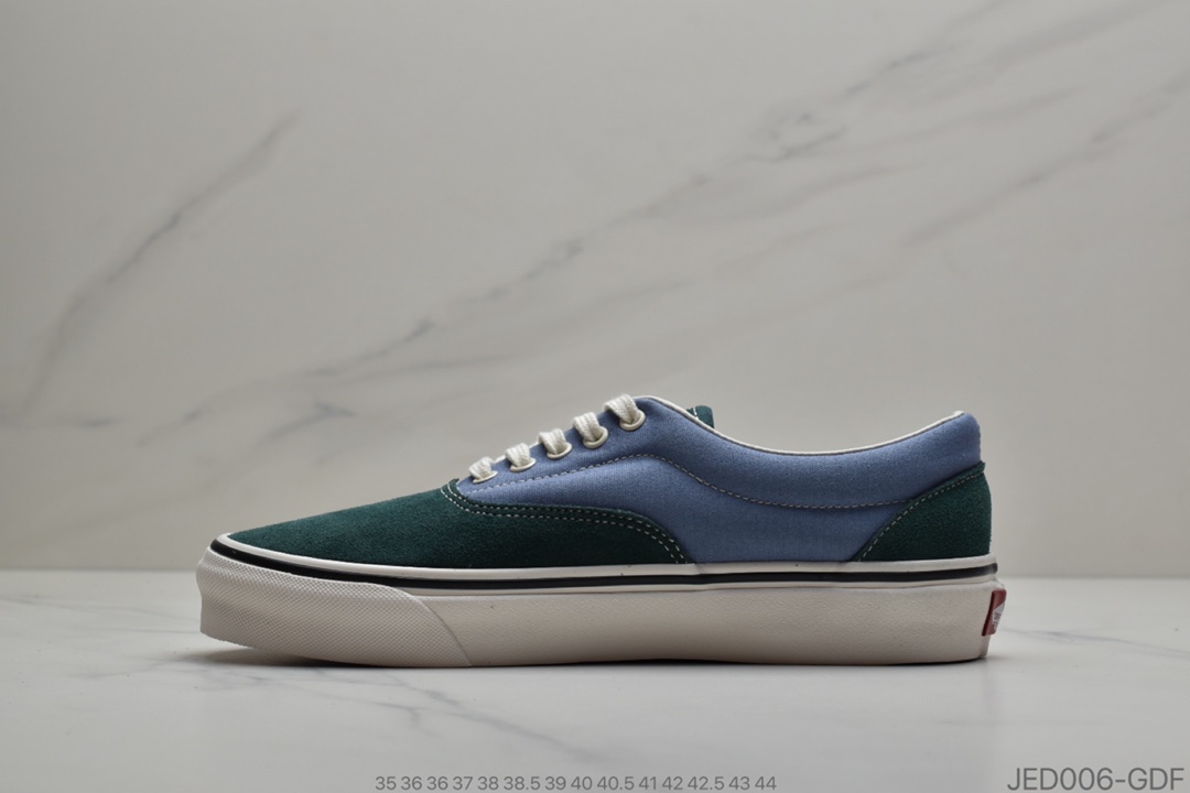 150 公司级范斯VANS 安纳海姆ERA低帮拼色 男女帆布滑板鞋