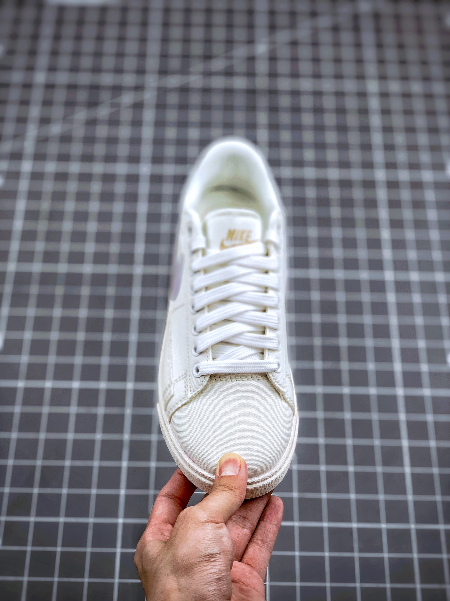 170 Nike Blazer Premium Canvas  ”Shanghai” 上海ID城市限定系列 浅咬花鞋底复古经典低帮开拓者休闲运动板鞋