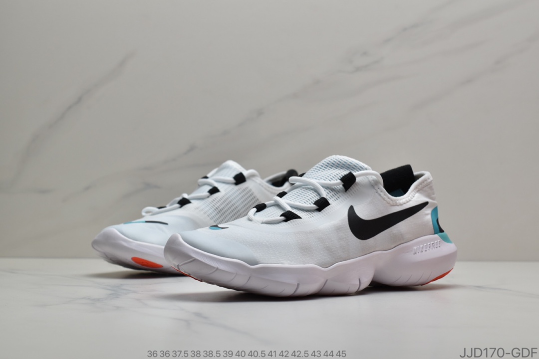 130 公司级耐克Nike FREE RN 5.0 赤足2020超软缓震跑鞋跑步鞋休闲运动鞋货号：CV9905-100