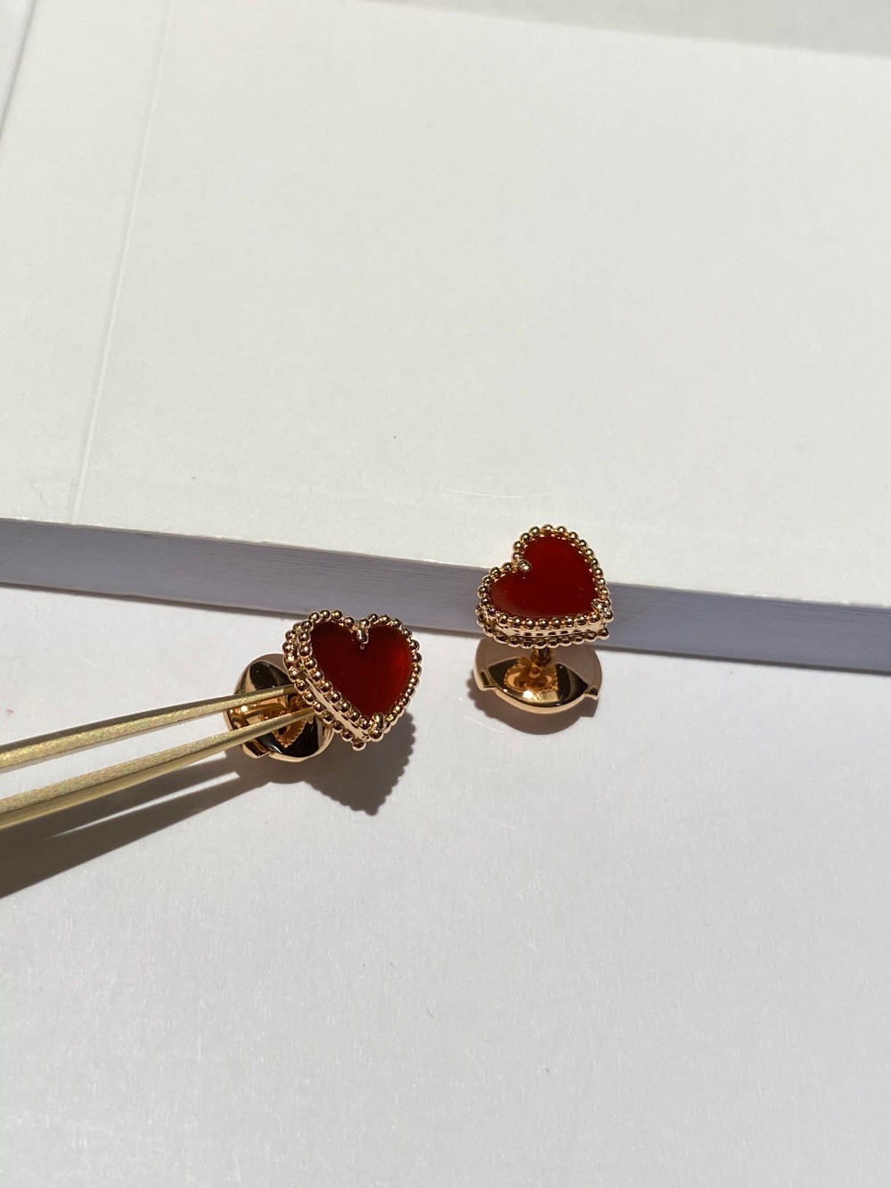 Van Cleef & Arpels vca 小红心项链 耳钉 手链