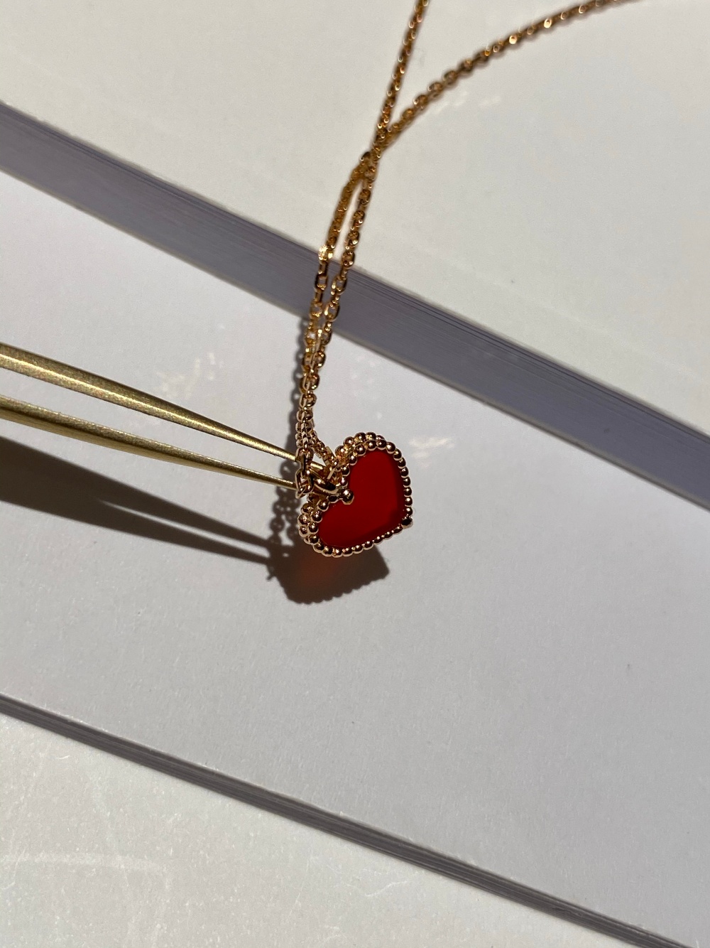 Van Cleef & Arpels vca 小红心项链 耳钉 手链