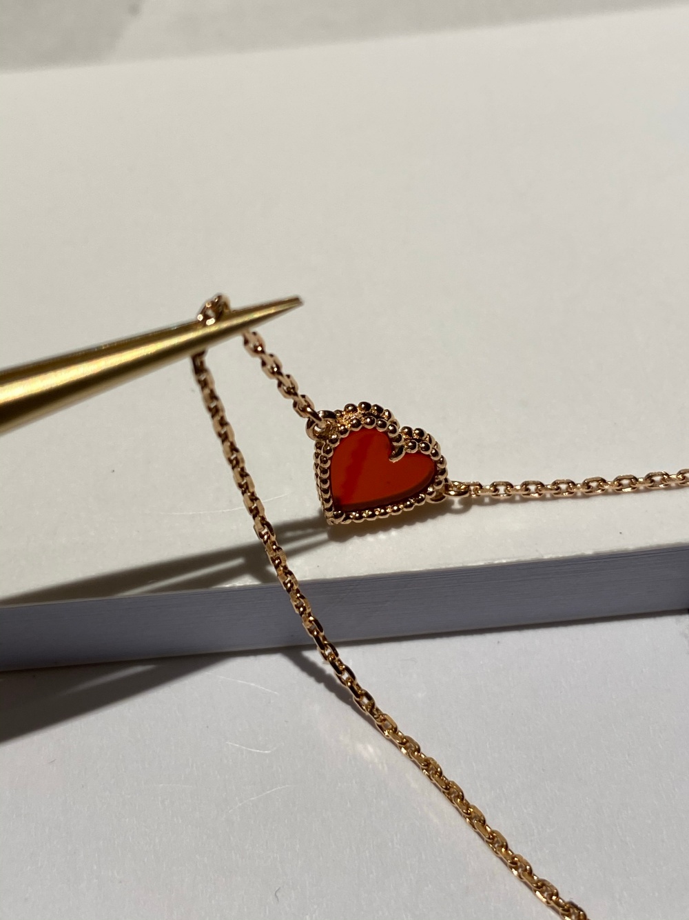 Van Cleef & Arpels vca 小红心项链 耳钉 手链