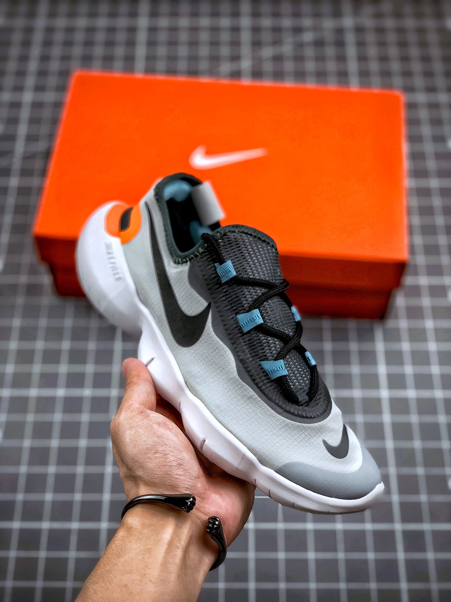 160  天猫专供 NIKE FREE RN 5.0 2020款  赤足轻便跑鞋 深蓝灰 CI9921-300