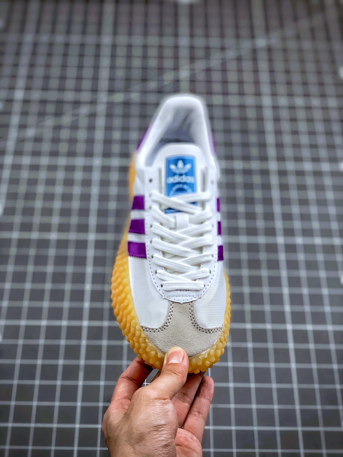 180 小红书爆款  阿迪达斯/Adidas Kamanda 小Yeezy 生胶刺头底 G27825