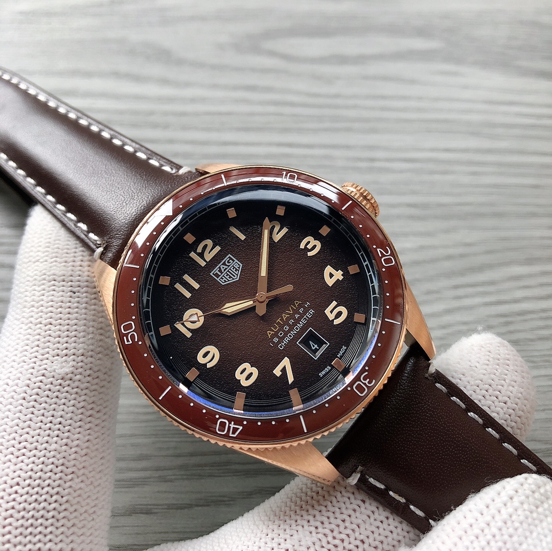 400 producido por SJ TAG Heuer- Serie AUTAVIA WBE5191.FC8276 🎮H6 instrumento de tres pines, boutique intelig…
