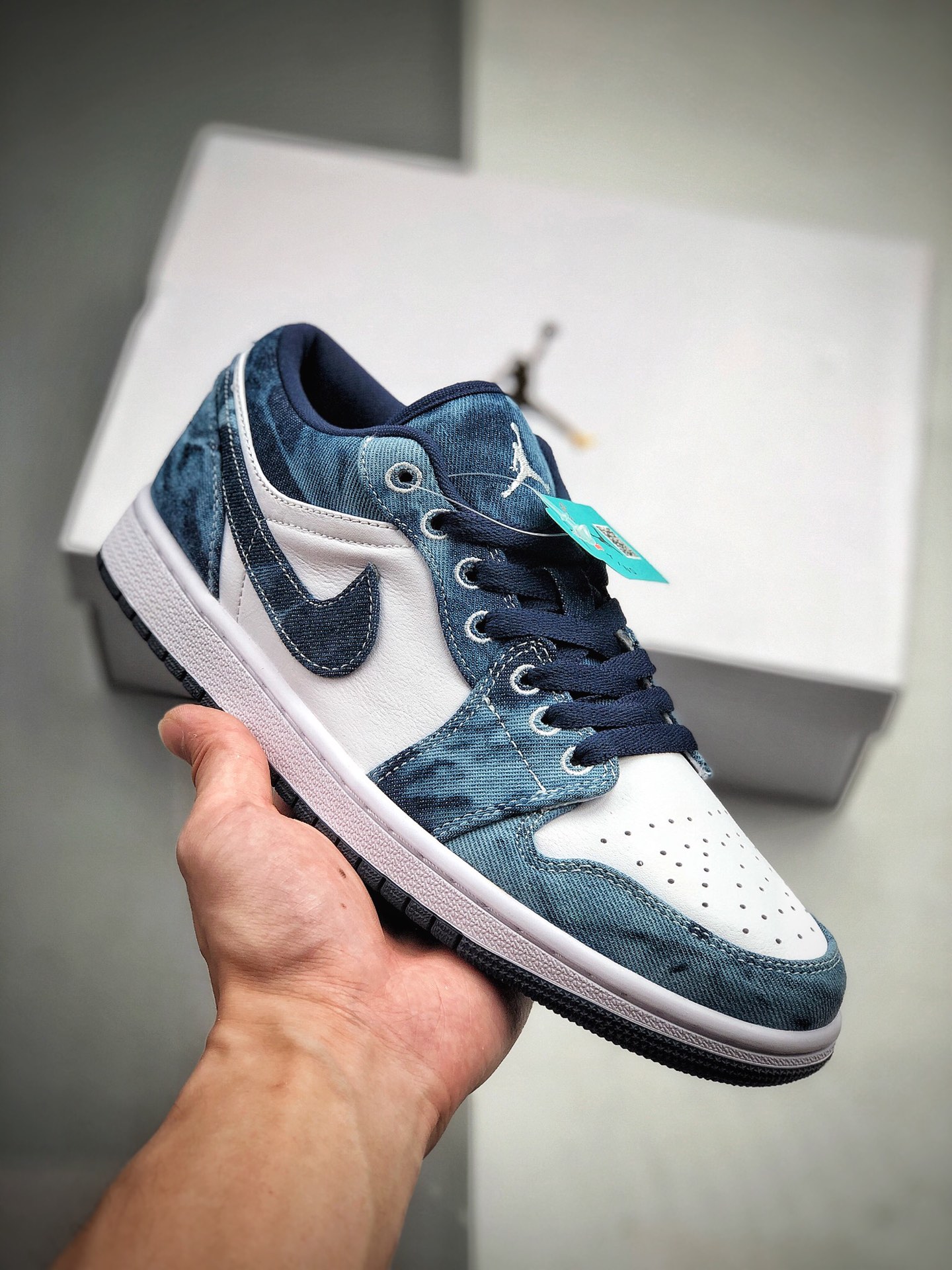 210 Air Jordan 1 Low BHM ”Black Cyber ” 低帮 水洗单宁 AJ1 乔丹1代 aj1 乔1 低邦 梦幻星空 乔丹篮球鞋系列CZ8455-100
