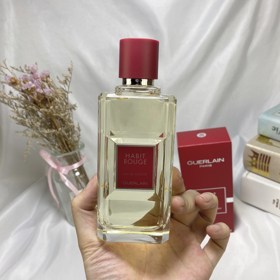 Guerlain Habit Rouge Eau de Toilette - Classic Men's Fragrance, 100ml 3 i1591438418 4664 1