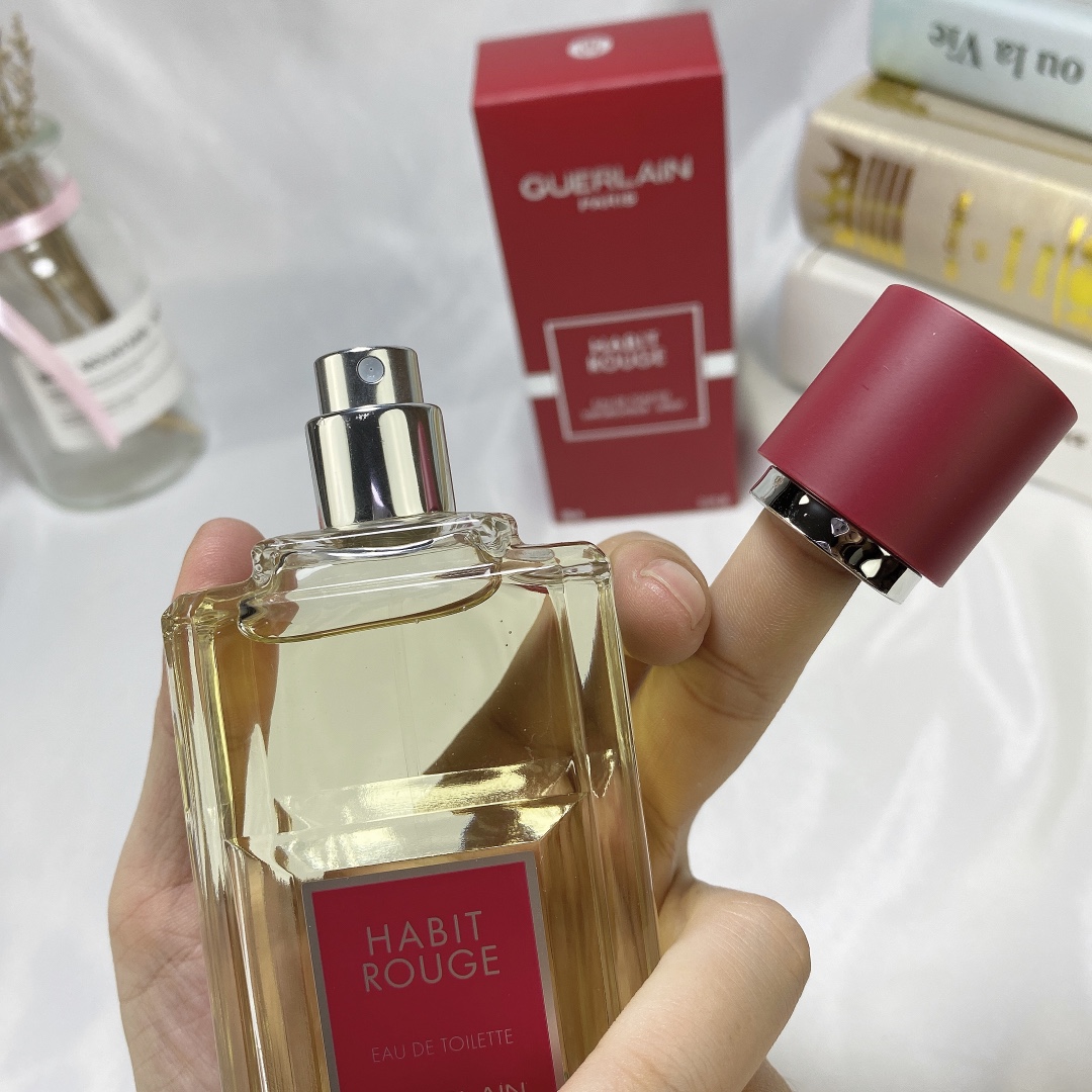Guerlain Habit Rouge Eau de Toilette - Classic Men's Fragrance, 100ml 5 i1591438418 5881 3